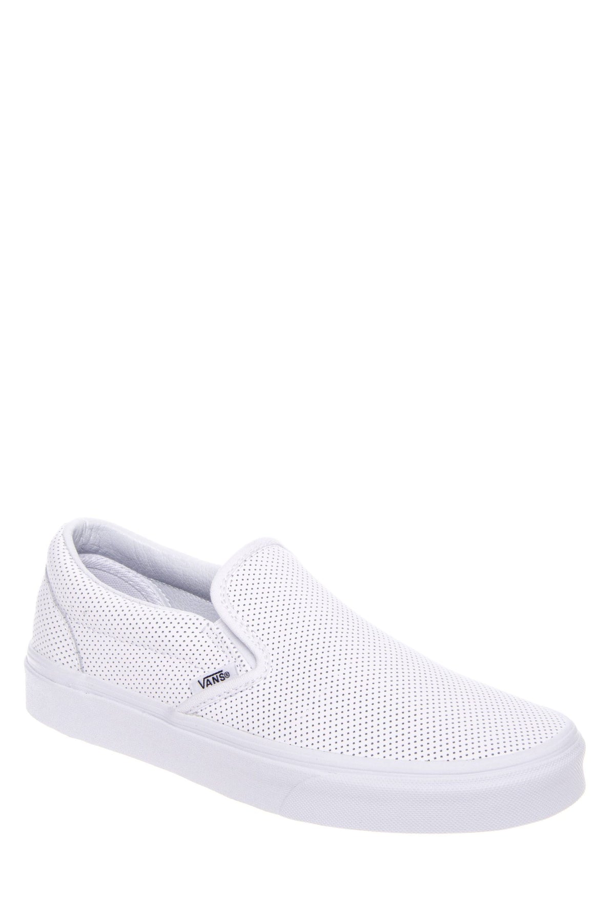 Vans Perf Leather Slip-On (White) 5.5