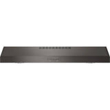 GE – 36 Convertible Range Hood – Black stainless steel