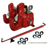 Pat’s Easy Change with Stabilizer Bar – Best Quick Hitch System On The Market ?C Flexible, Durable and Affordable (CAT #1 Green)