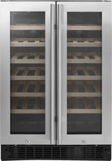 Insignia? – Dual Zone Wine and Beverage Cooler with Glass Doors – Stainless Steel