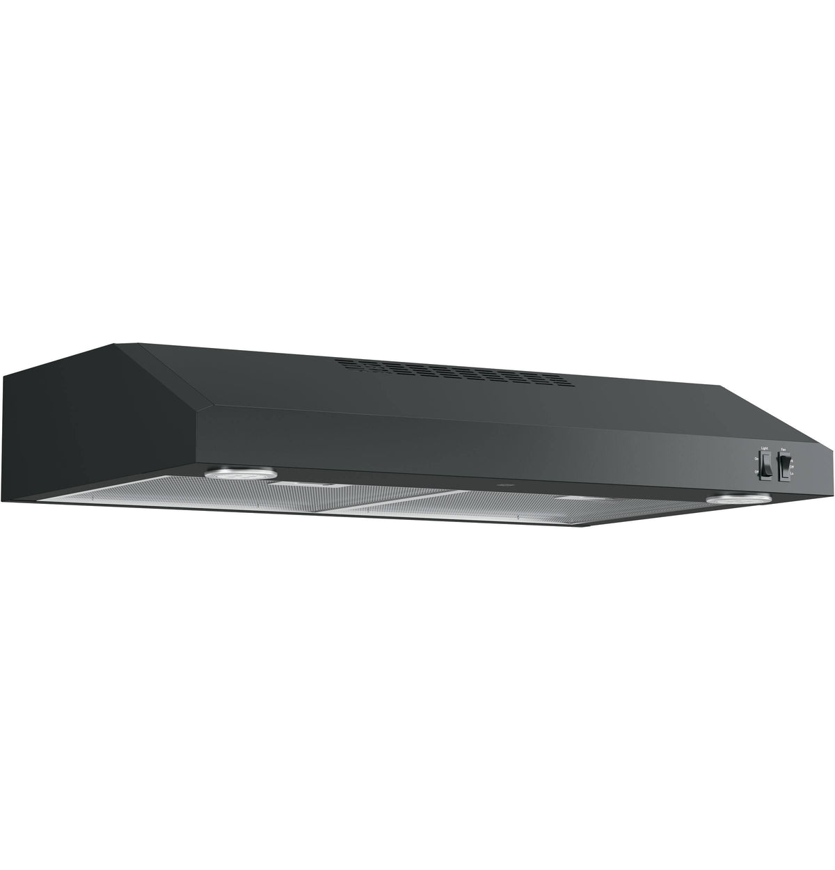 GE JVX5305DJBB 30×22 Under The Cabinet Range Hood – Black