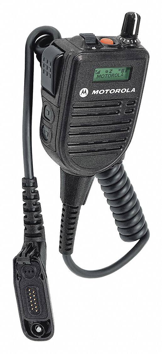 Motorola HMN4101B Speaker/Microphone, Remote, 1-7/32 in. L