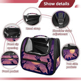 Halloween Pet Carrier Airline Approved Pet Carrier Bag Dog Carrier for Small Medium Cats Dogs Puppies Kitten