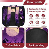 Halloween Pet Carrier Airline Approved Pet Carrier Bag Dog Carrier for Small Medium Cats Dogs Puppies Kitten