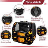 Halloween Pet Carrier Airline Approved Pet Carrier Bag Dog Carrier for Small Medium Cats Dogs Puppies Kitten