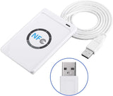 NFC ACR122U RFID Contactless Smart IC Card Reader Writer, ACR122U NFC RFID Contactless Smart Reader & Writer/USB + 5X IC Card ACR122U RFID Smart Card NFC