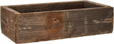 Barnwood Decor Of OKC| Old Farmhouse Barnwood Decorative Rustic Display Box made from 100% Authentic Reclaimed Wood Pack of 2