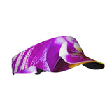 LSZJSGQ Butterfly Seamless Tile Print Sports Sun Visor Hats Fashion Adjustable Novelty Summer Sun Cap Visor Cap for Women Men