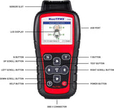 Autel MaxiTPMS TS508 with Free Screen Wiper Relearn Tool TPMS Programming TPMS Reset Sensor Activation Key Fob Testing Relearn by OBD Tire Type/Pressure Selection Advanced TS408