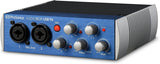PreSonus AudioBox 96 Audio Interface (May Vary Blue or Black) Full Studio Bundle with Studio One Artist Software Pack with Eris 4.5 BT Pair Studio Bluetooth Monitors and 1/4?? Instrument Cable