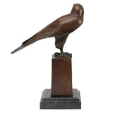 Design Toscano Noble Falcon Cast Bronze Statue