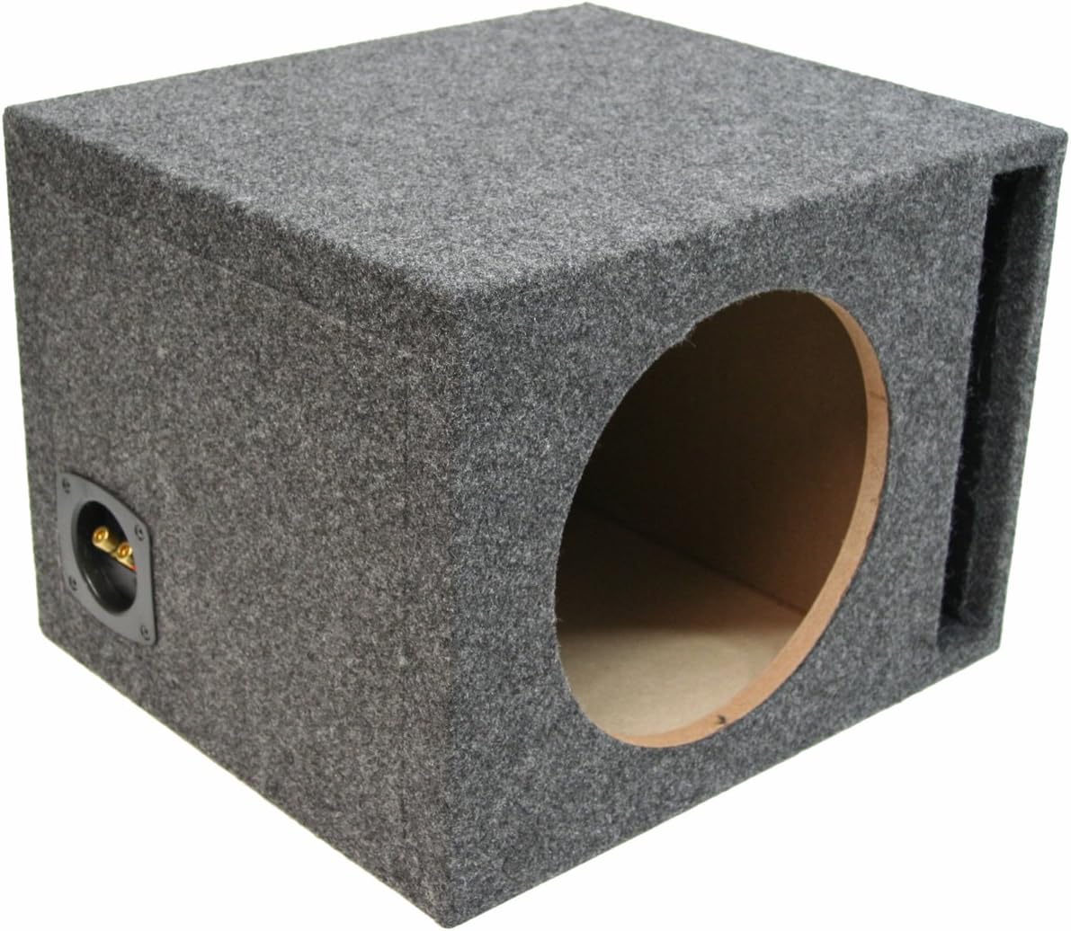 Car Audio Single 15 Vented Subwoofer Stereo Sub Box Ported Enclosure 3/4 MDF