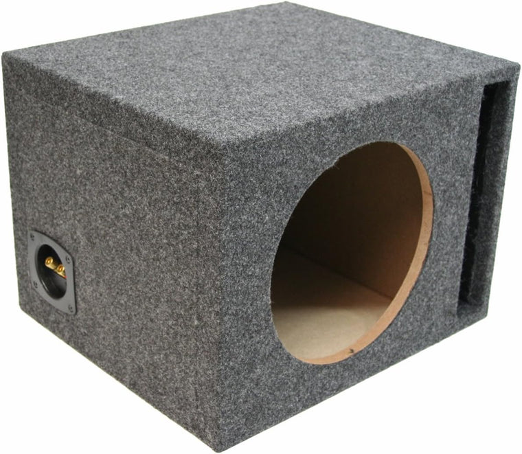 Car Audio Single 15 Vented Subwoofer Stereo Sub Box Ported Enclosure 3/4 MDF