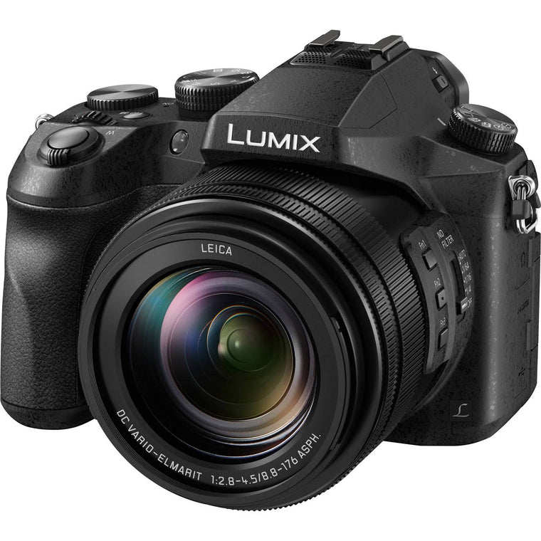 Panasonic Lumix DMC-FZ2500 20.1 MP Compact Ultra HD Digital Camera – 4K – Black