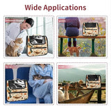 Halloween Pet Carrier Airline Approved Pet Carrier Bag Dog Carrier for Small Medium Cats Dogs Puppies Kitten