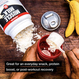 Muscle Milk Genuine Protein Powder, Vanilla Creme – 4.94 lb