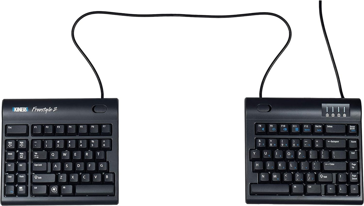 KINESIS Freestyle2 Ergonomic Keyboard for PC (9 or 20 Separation) (9 Separation)