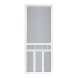 Screen Tight 32 in. x 80 in. Waccamaw Vinyl White Screen Door with Hardware