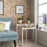 Novogratz Tallulah Nesting Tables, Walnut/White