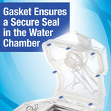 [2 Pack] Impresa Replacement Gaskets for ResMed AirSense 10 Water Chamber – Impresa CPAP Machine Gasket for ResMed AirCurve 10 Supplies Humidair – CPAP Water Chamber Gaskets – CPAP Machine Supplies