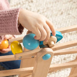 Fat Brain Toys Roll &n Go Wooden Marble Run