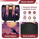 Halloween Pet Carrier Airline Approved Pet Carrier Bag Dog Carrier for Small Medium Cats Dogs Puppies Kitten