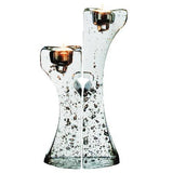 Kosta Boda Connect Candlestick Set of 2