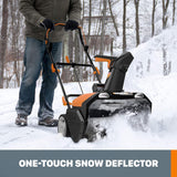 Worx WG471 40V Power Share 20 Cordless Snow Blower with Brushless Motor