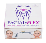Facial Flex Facial Exercise and Neck Toning Kit Bands 8 oz u0026 6 oz u0026 Case