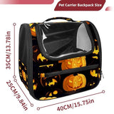 Halloween Pet Carrier Airline Approved Pet Carrier Bag Dog Carrier for Small Medium Cats Dogs Puppies Kitten