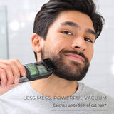 Remington MB6850 Vacuum Stubble and Beard Trimmer, Lithium Power and Adjustable
