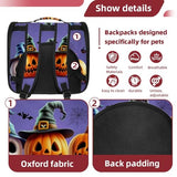 Halloween Pet Carrier Airline Approved Pet Carrier Bag Dog Carrier for Small Medium Cats Dogs Puppies Kitten