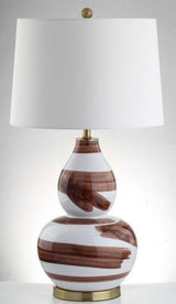 Safavieh Aileen Blue u0026 White Table Lamp