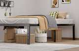 Metal Bed Frame Full Size – 14 Inch Heavy-Duty Full Platform Bed Frame No Box Spring Needed, Easy Assembly, Noise-Free, Sturdy Mattress Foundation, Underbed Storage Space