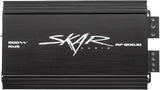 Skar Audio Dual 12 Complete 2,400 Watt SDR Series Subwoofer Bass Package – Includes Loaded Enclosure with Amplifier