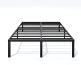 Metal Bed Frame Full Size – 14 Inch Heavy-Duty Full Platform Bed Frame No Box Spring Needed, Easy Assembly, Noise-Free, Sturdy Mattress Foundation, Underbed Storage Space