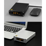 Topping D10 Balanced USB Converter HiFi Converters TRS/XLR/Opt/Coax Output ES9038Q2M XMOS XU208 PCM384KHz DSD256 Digital to Analog Converter Home Audio DAC (Black)