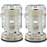 2025 2-Units Portable Indoor Kerosene Heater, 23,800-BTU Convection Space Heaters