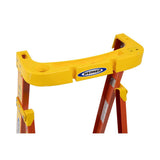 Werner PD6206-4C Podium Stepladder,6 Ft,fiberglass,300 lb