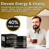 Shilajit Pure Himalayan Organic Shilajit Resin – Himalayan Shilajit Supplement- Maximum Potency and Pure Shilajit for Men, Gold Grade Natural Shilajit with 85+ Trace Minerals and Fulvic Acid – 60g