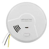 USI – (6 Pack) 5304 Hardwired Ionization Smoke and Fire Alarm with Battery Backup 5304-6PK
