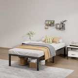 Metal Bed Frame Full Size – 14 Inch Heavy-Duty Full Platform Bed Frame No Box Spring Needed, Easy Assembly, Noise-Free, Sturdy Mattress Foundation, Underbed Storage Space