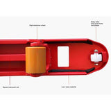 Dayton 32HD10 – Pallet Jack 4400 lb. Quiet Steel Red