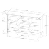 Threshold Carson Horizontal Bookcase with Adjustable Shelves – Black
