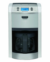 Krups KM8105 12-Cup Die-Cast Programmable Coffee Maker with Stainless
