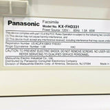 Panasonic KX-FHD331 Fax Copy Machine Copier Plain Paper Caller ID – Black