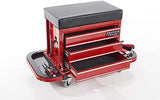 Sharper Image Rolling Toolbox Stool