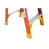 Werner PD6206-4C Podium Stepladder,6 Ft,fiberglass,300 lb