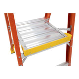 Werner PD6206-4C Podium Stepladder,6 Ft,fiberglass,300 lb