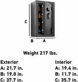 Sentry Safe Executive Fire Safe, Black EF4738E